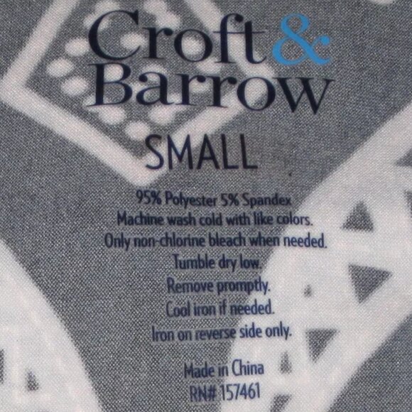 Croft & Barrow 3/4 Sleeve Knit Print Dress S NWT - Picture 4 of 4